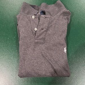 Charcoal grey soft fit XL Polo